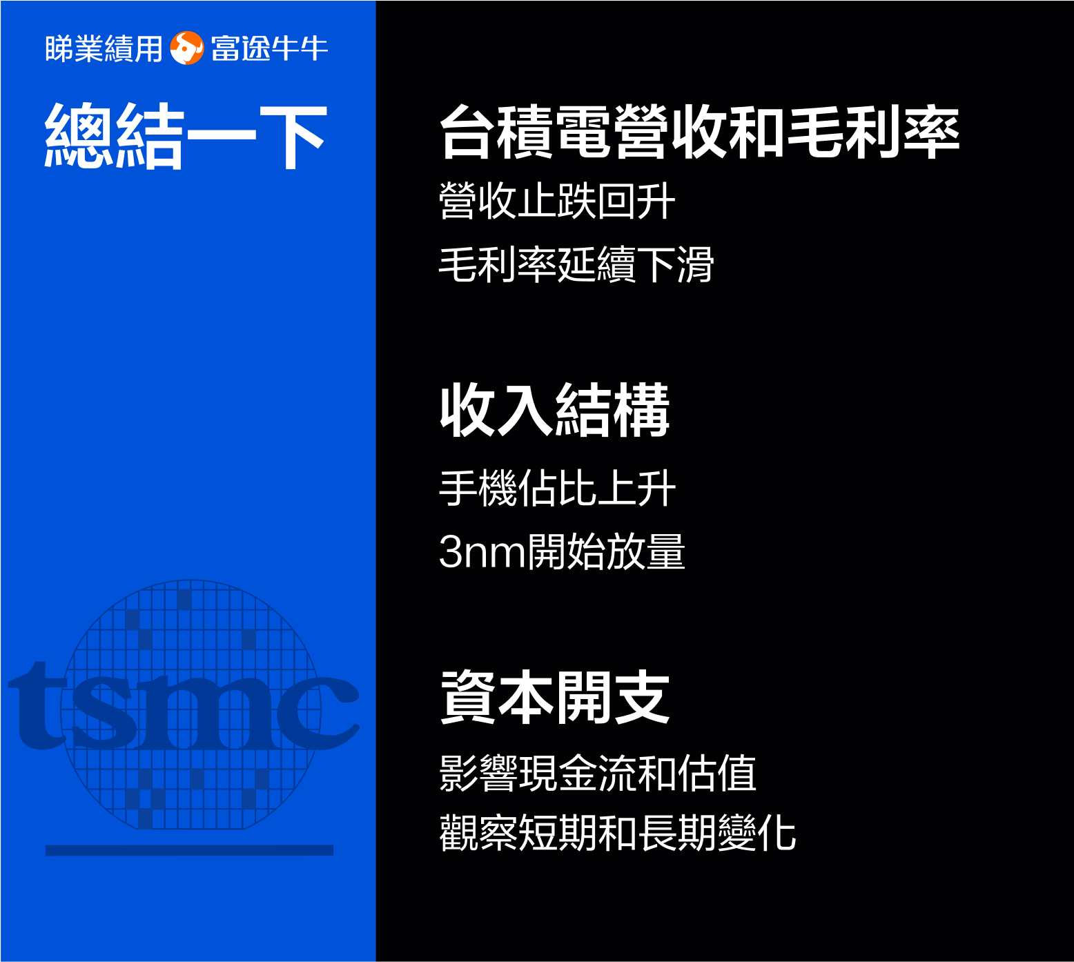 In October 2024, as the leading wafer foundry, the market cap is nearly $1 trillion! How is TSMC's performance viewed? -7