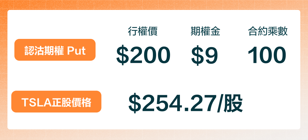 Long Put 買入認沽期權 -4