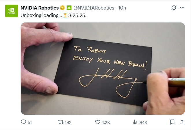 Next week! The unboxing of NVIDIA's robotic products has been scheduled, and this list of Hong Kong and US stocks is worth keeping. -1