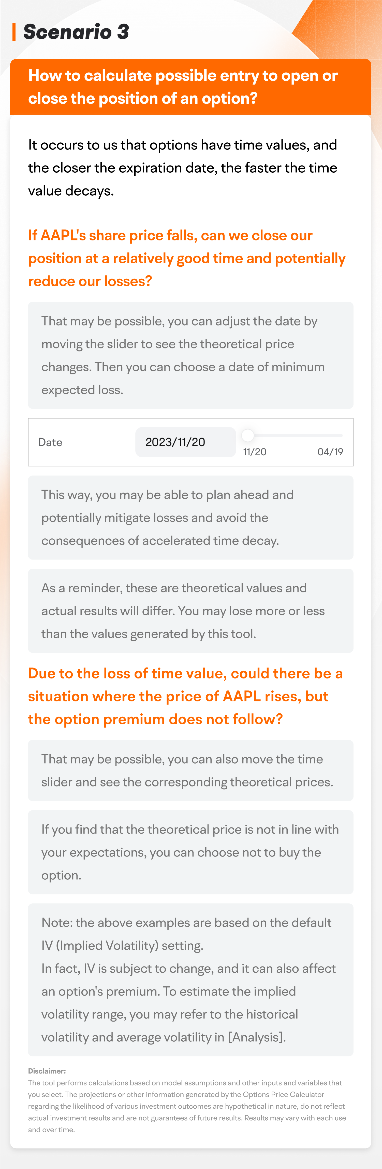 Options Price Calculator: How to calculate the theoretical future price of an option -5