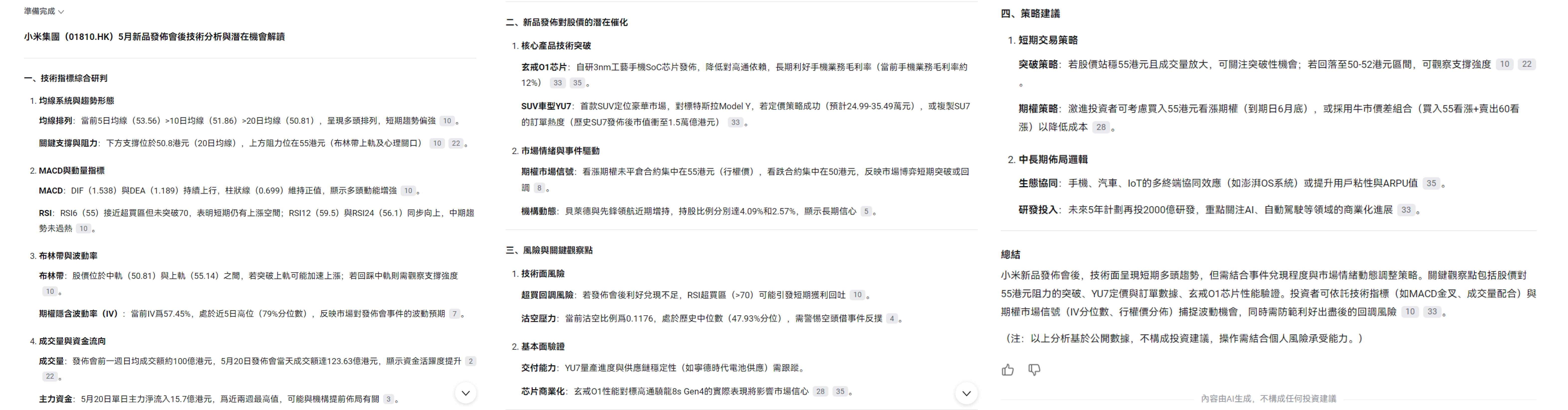 Xiaomi's new products are launched, and is the stock price about to break through the countdown? -3