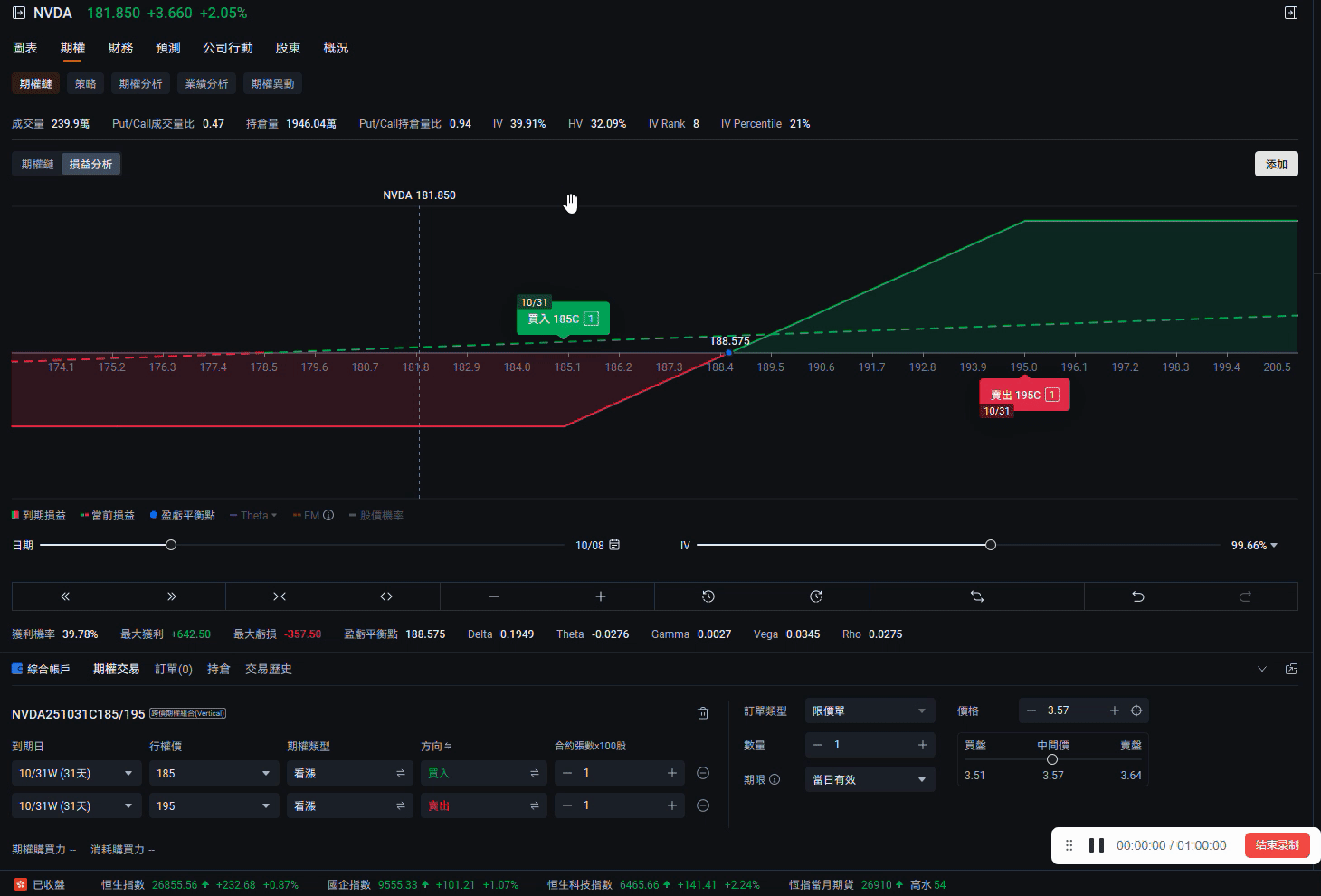 「期權損益分析」重磅升級!盈虧和風險更易掌握! -8