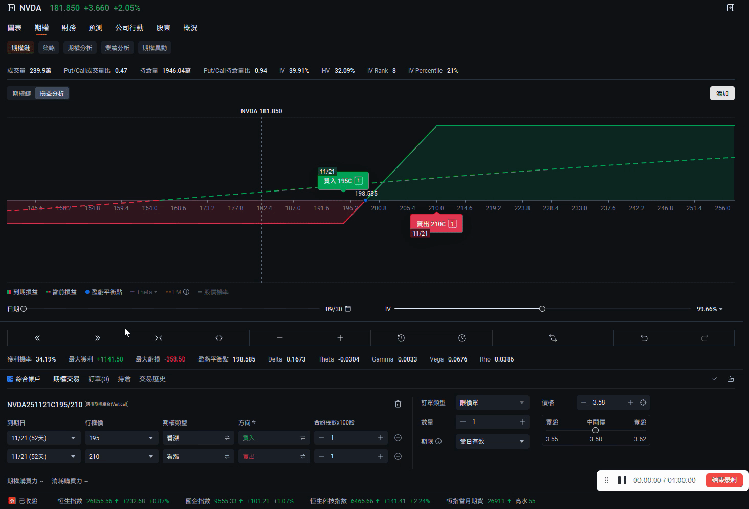 「期權損益分析」重磅升級!盈虧和風險更易掌握! -10