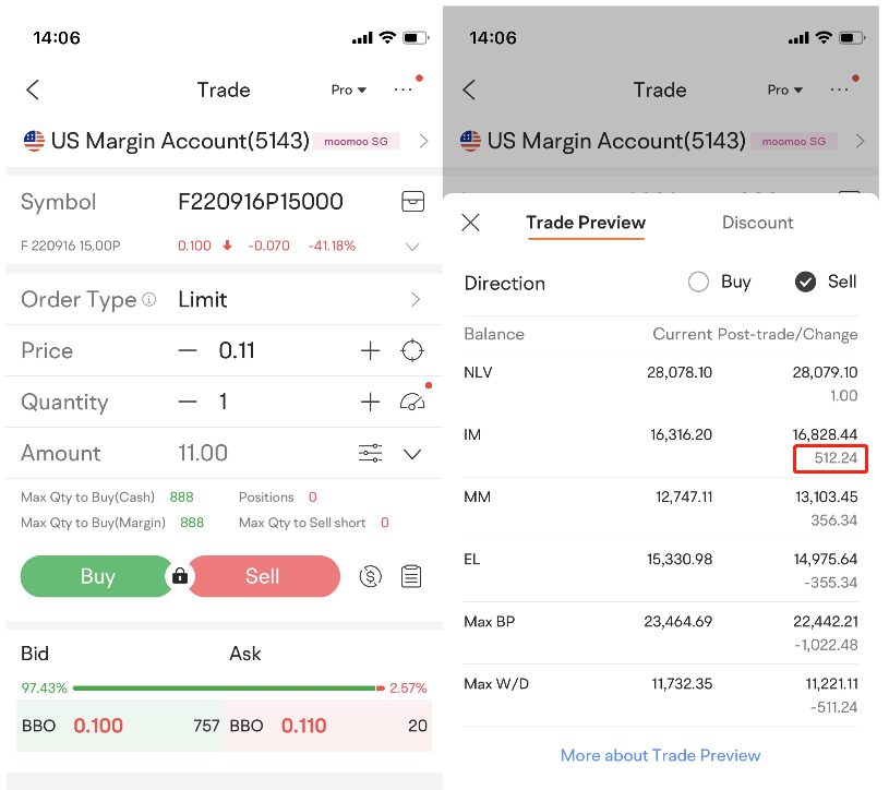 オプション戦略に必要な証拠金の確認方法は？